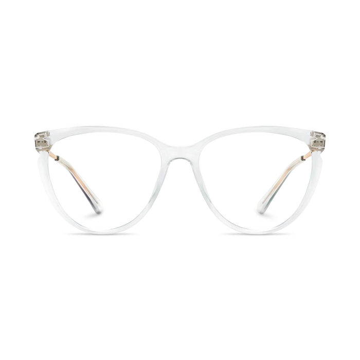 Eydology Hallie Clear Women's Cat Eye Glasses 2