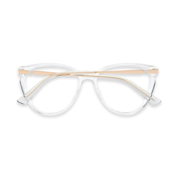 Eydology Hallie Clear Women's Cat Eye Glasses 5