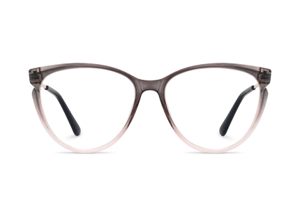 Eydology Hallie Grey to Pink Women's Cat Eye Glasses 2