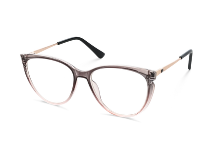 Eydology Hallie Grey to Pink Women's Cat Eye Glasses 3