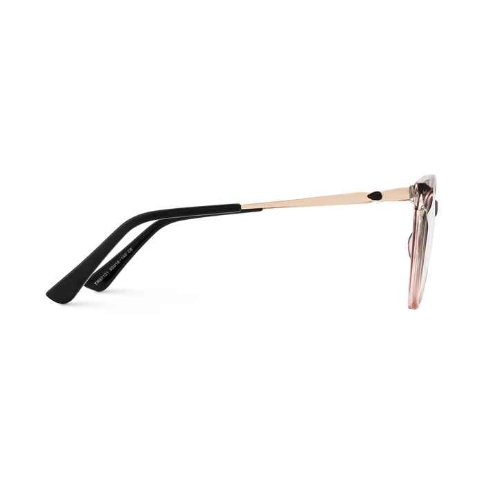 Eydology Hallie Grey to Pink Women's Cat Eye Glasses 4