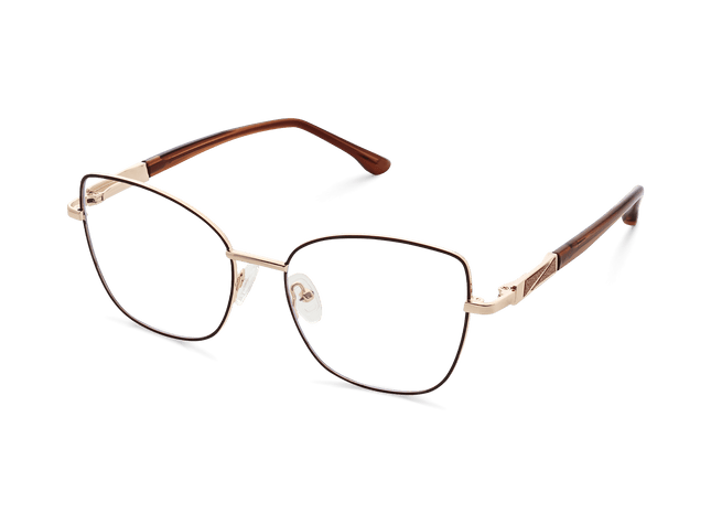 Eydology Harmoni Chocolate/Crystal Brown Glasses 5