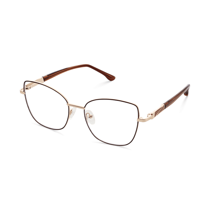 Eydology Harmoni Chocolate/Crystal Brown Glasses 5