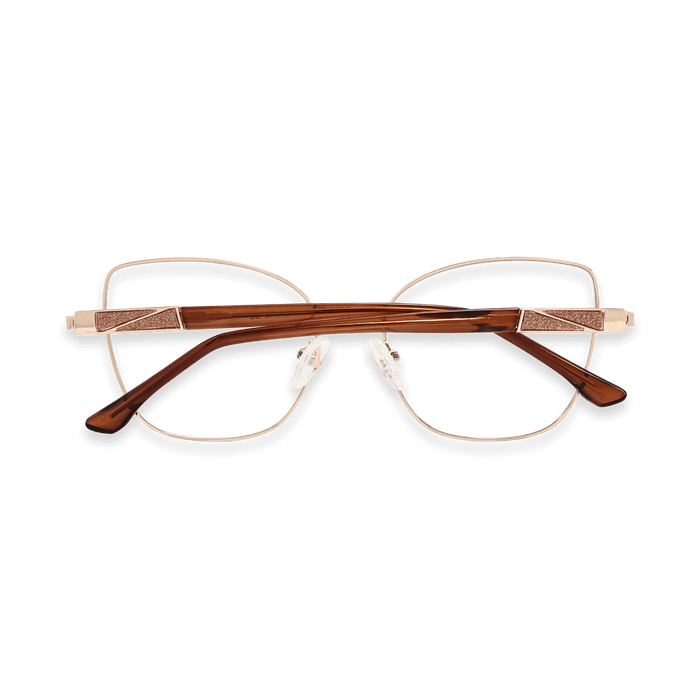 Eydology Harmoni Chocolate/Crystal Brown Glasses 6