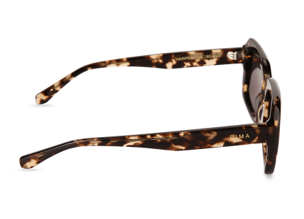 Eydology Harper Blonde Tortoise Frame Grey Lens Glasses 3