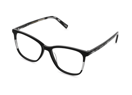 Eydology Haylee Black Demi Glasses 2