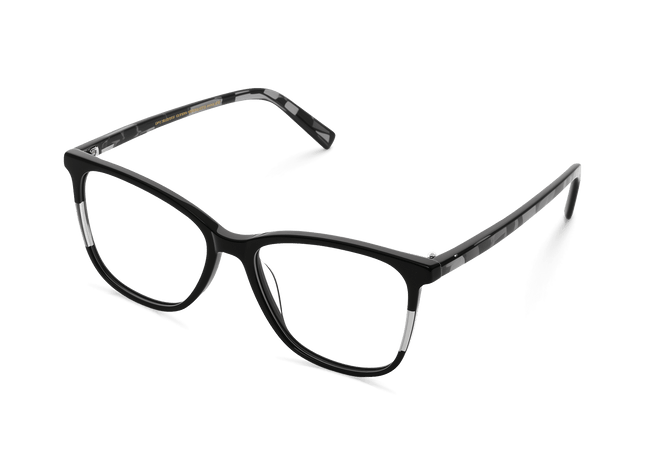 Eydology Haylee Black Demi Glasses 2