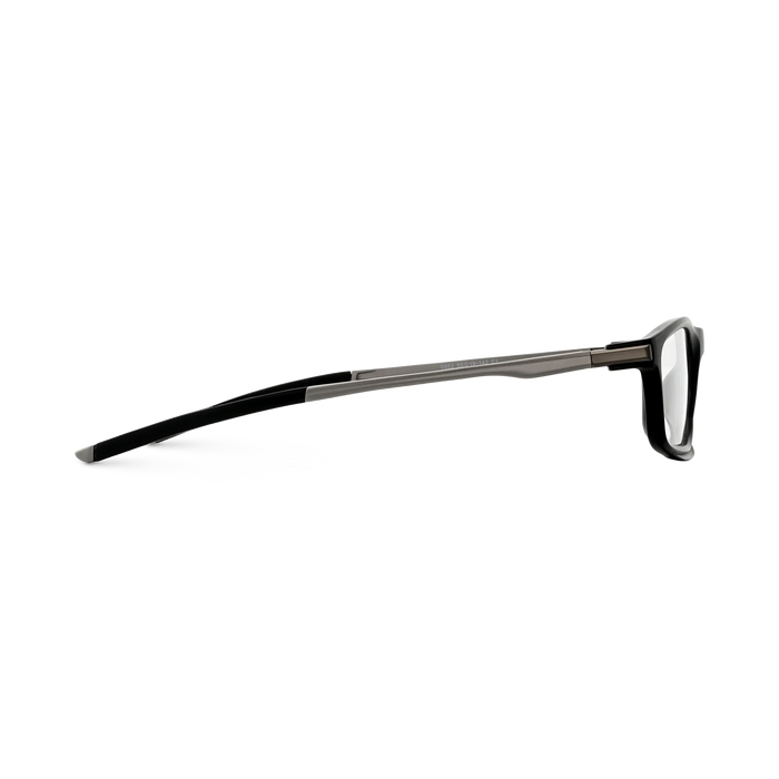 Eydology Holly Black Square Unisex Glasses 4