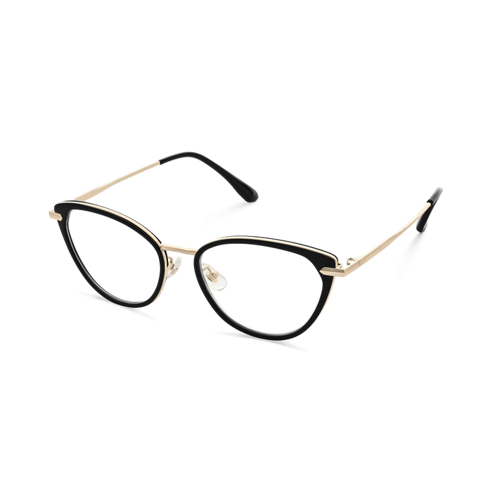 Eydology Irene Black/Gold Glasses 3