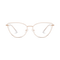 Eydology Irene Clear/Rose Gold Glasses 2