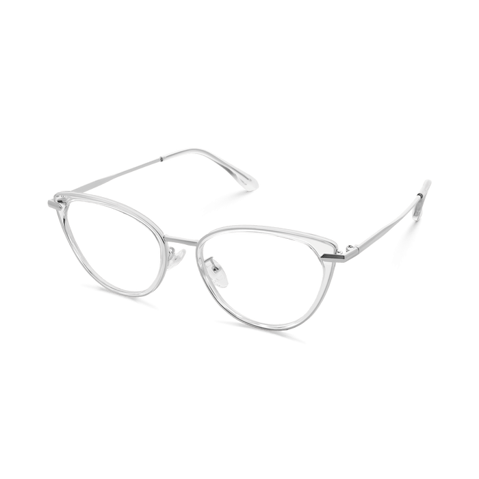 Eydology Irene Clear/Silver Glasses 3
