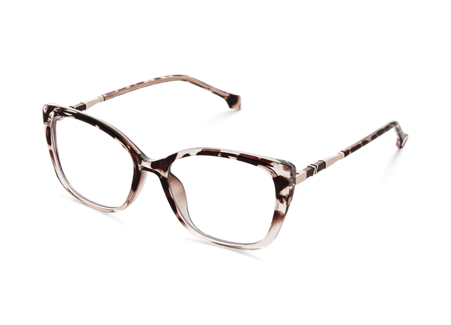 Eydology Jakobe Gradient Pink Tortoise Glasses 5