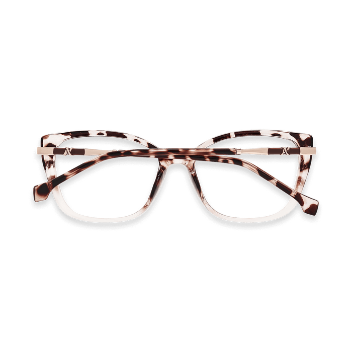 Eydology Jakobe Gradient Pink Tortoise Glasses 5