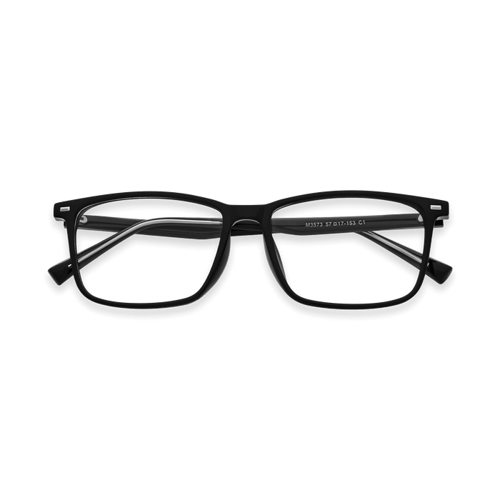 Eydology Javier Black Glasses 1