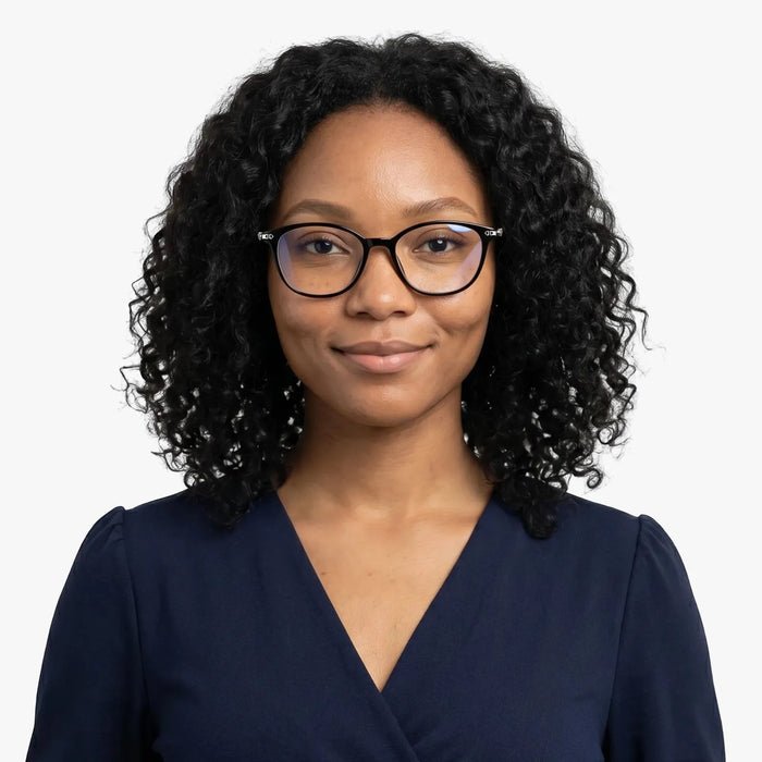 Eydology Jax Black Eyeglasses 4