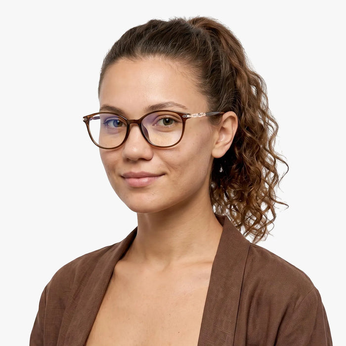 Eydology Jax Dark Brown Eyeglasses 4