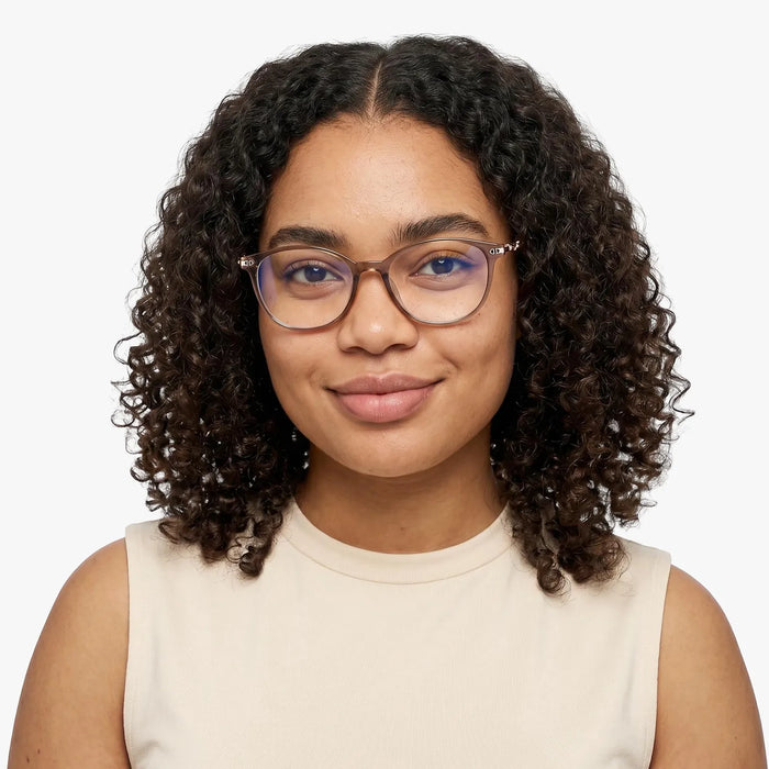 Eydology Jax Light Brown Eyeglasses 4