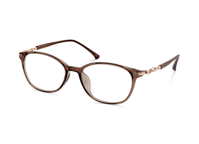 Eydology Jax Light Brown Eyeglasses 5