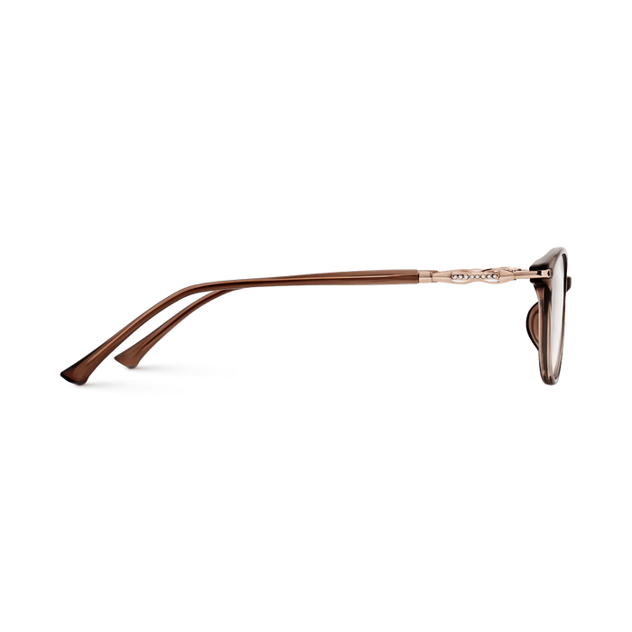 Eydology Jax Light Brown Eyeglasses 6