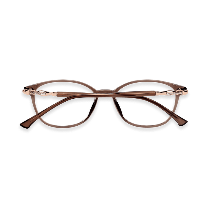 Eydology Jax Light Brown Eyeglasses 7