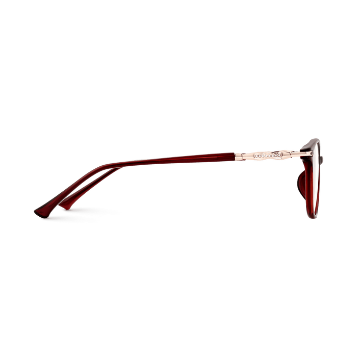 Eydology Jax Red Eyeglasses 6
