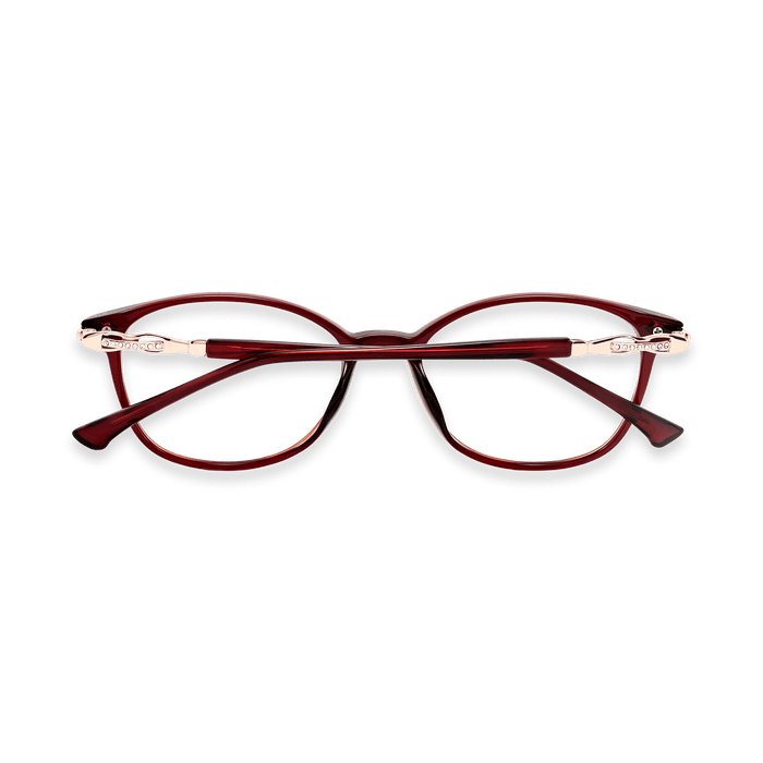 Eydology Jax Red Eyeglasses 7