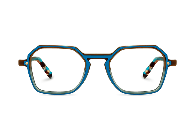 Eydology Jaxen Brown Gradient Glasses 2