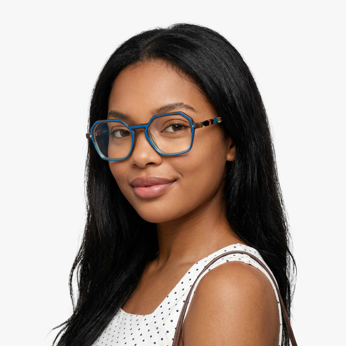 Eydology Jaxen Brown Gradient Glasses 3