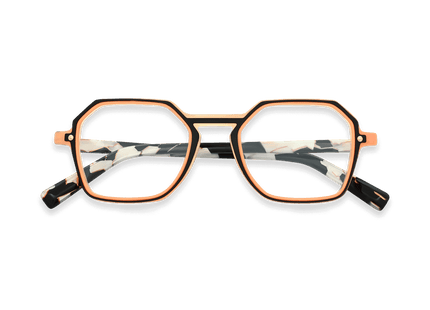 Eydology Jaxen Orange Glasses 1