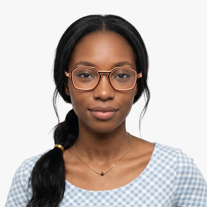 Eydology Jaxen Orange Glasses 4