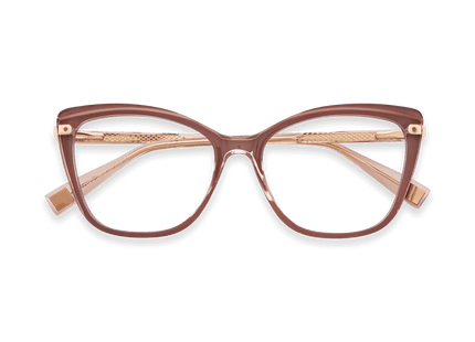 Eydology Jaziel Rose Taupe Glasses 1