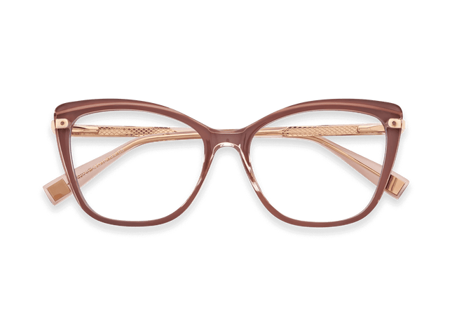 Eydology Jaziel Rose Taupe Glasses 1