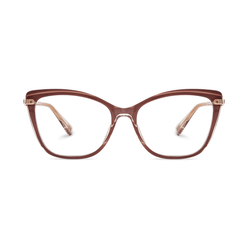 Eydology Jaziel Rose Taupe Glasses 2