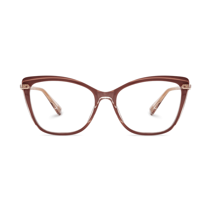 Eydology Jaziel Rose Taupe Glasses 2