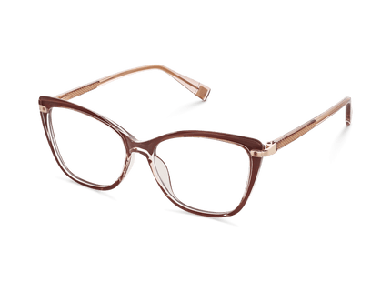 Eydology Jaziel Rose Taupe Glasses 3
