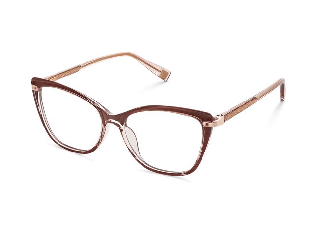 Eydology Jaziel Rose Taupe Glasses 5