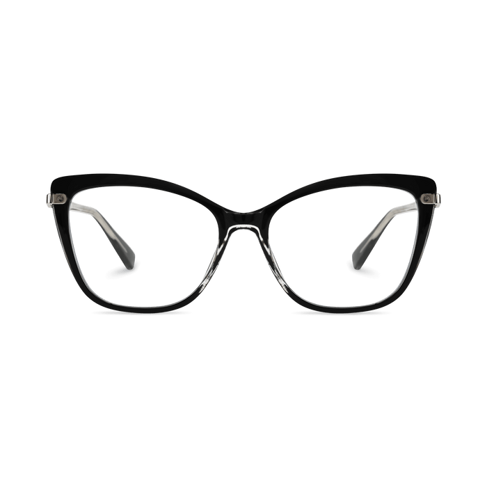 Eydology Jaziel Transparent Black Glasses 2