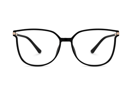 Eydology Jemma Black/Rose Gold Glasses 2