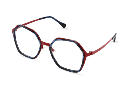 Eydology Jensen Blue Stripes Glasses 2