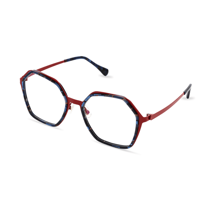 Eydology Jensen Blue Stripes Glasses 2