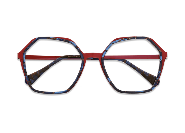 Eydology Jensen Blue Stripes Glasses 3