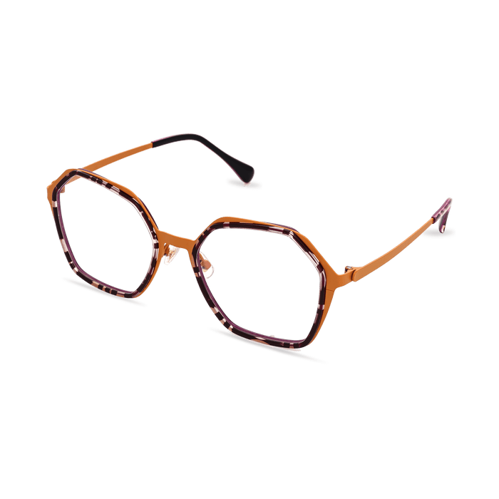 Eydology Jensen Pink Tortoise Glasses 2
