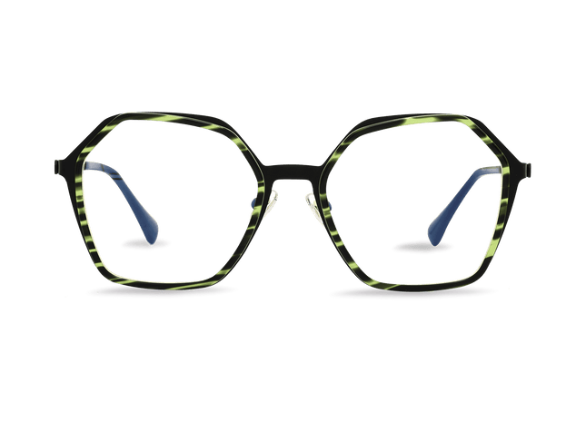 Eydology Jensen Yellow Stripes Eyewear 1