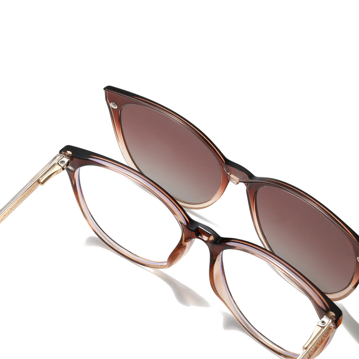 Eydology Jesse Brown Clip on Sunglasses 6