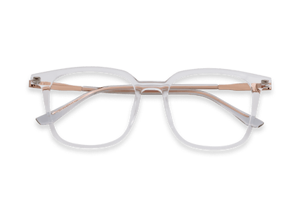 Eydology Jolie Clear/Rose Gold Glasses 1