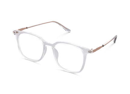 Eydology Jolie Clear/Rose Gold Glasses 3