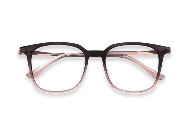 Eydology Jolie Purple Grey Pink/Rose Gold Glasses 1