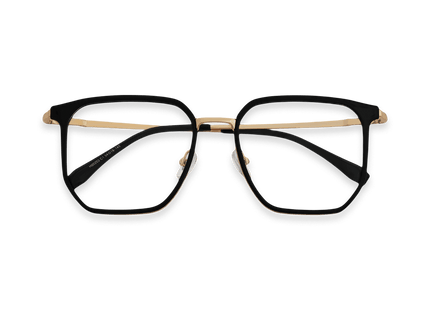 Eydology Jose Black/Gold Glasses 1