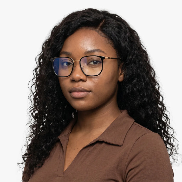 Eydology Jose Black/Gold Glasses 3