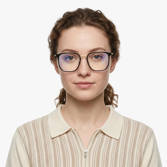 Eydology Jose Black/Gold Glasses 4